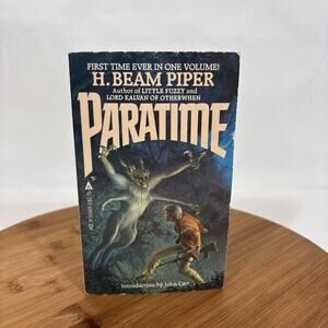 Paratime H. Beam Piper 1981 Ace Books Time Travel Science Fiction Paperback Book